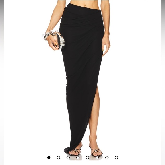 Michael Costello Dresses & Skirts - Michael Costello x REVOLVE Nathalia Maxi Skirt in Black Size L